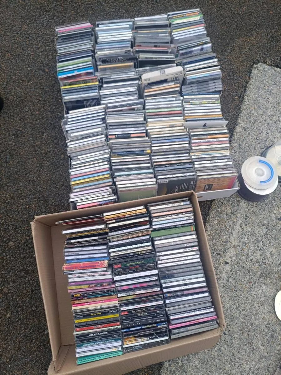 Over 350 CDs - indie, ska, rock, folk
