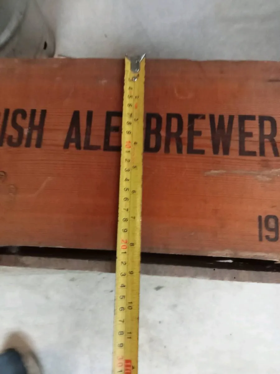 Old Irish ale breweries crate - Image 4