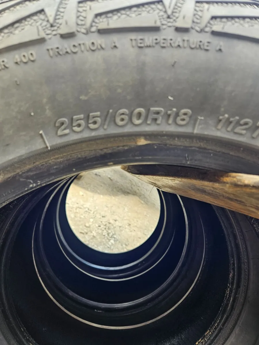 Tyres 255/60R18 - Image 1