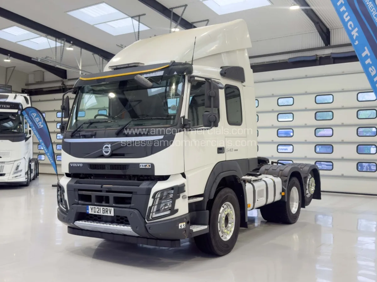 2021 VOLVO FMX 540 FLATTOP LOW CAB - Image 3