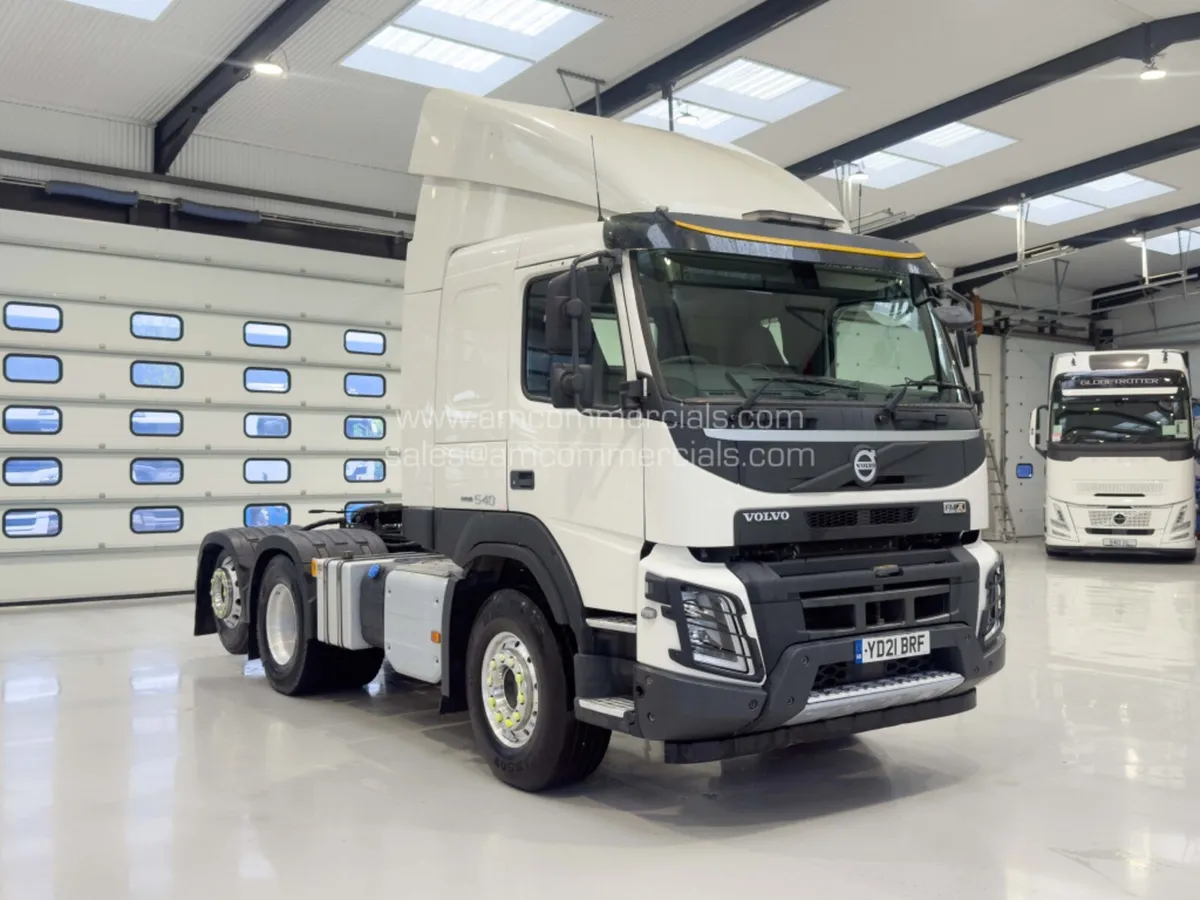 2021 VOLVO FMX 540 FLAT TOP LOW CAB - Image 1