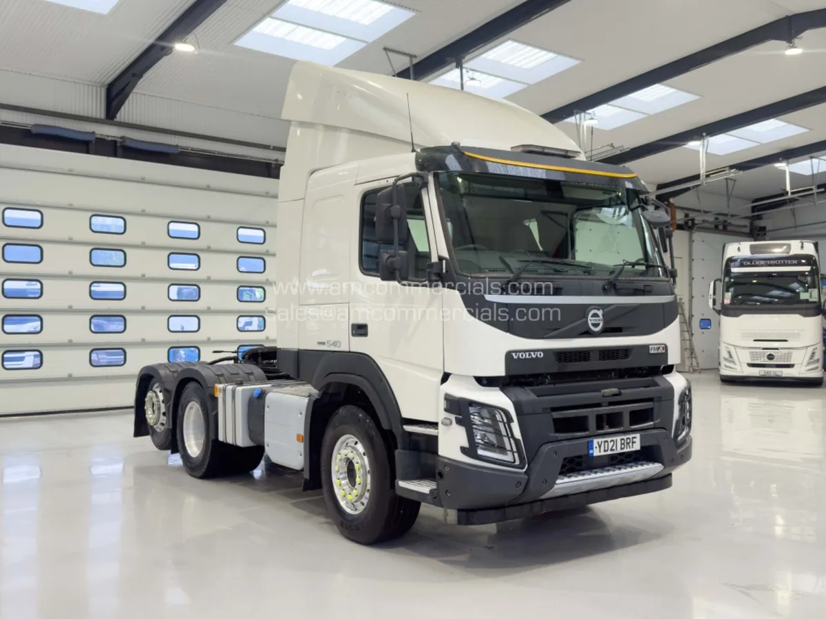 2021 VOLVO FMX 540 FLAT TOP LOW CAB - Image 1