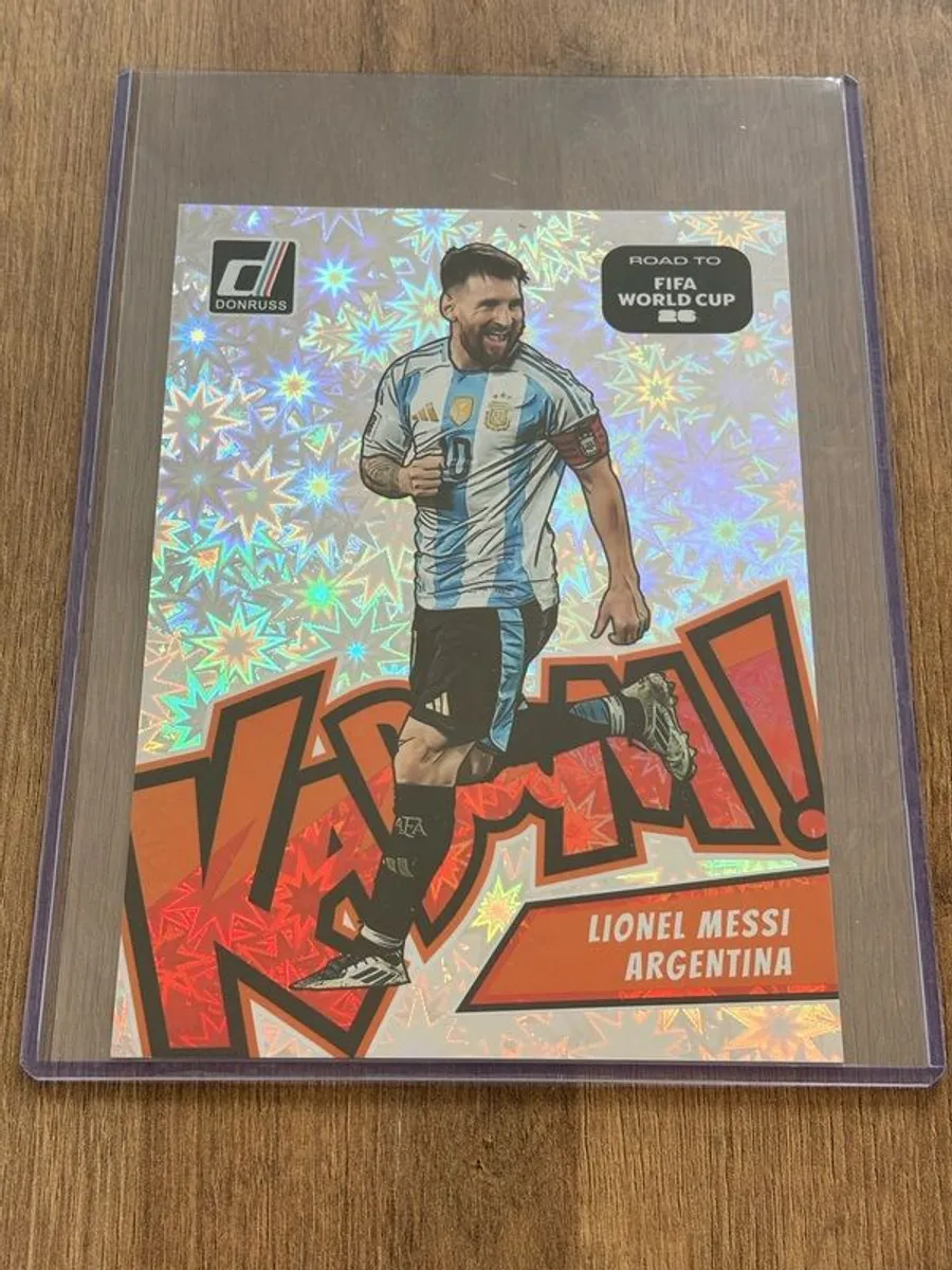 2025 Lionel Messi KABOOM Oversized Jumbo Road To World Cup Argentina - Image 2