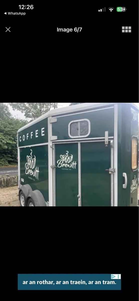 Horsebox / converted to coffee box - Ready to go - Image 2
