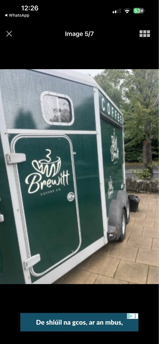 Horsebox / converted to coffee box - Ready to go - Image 3