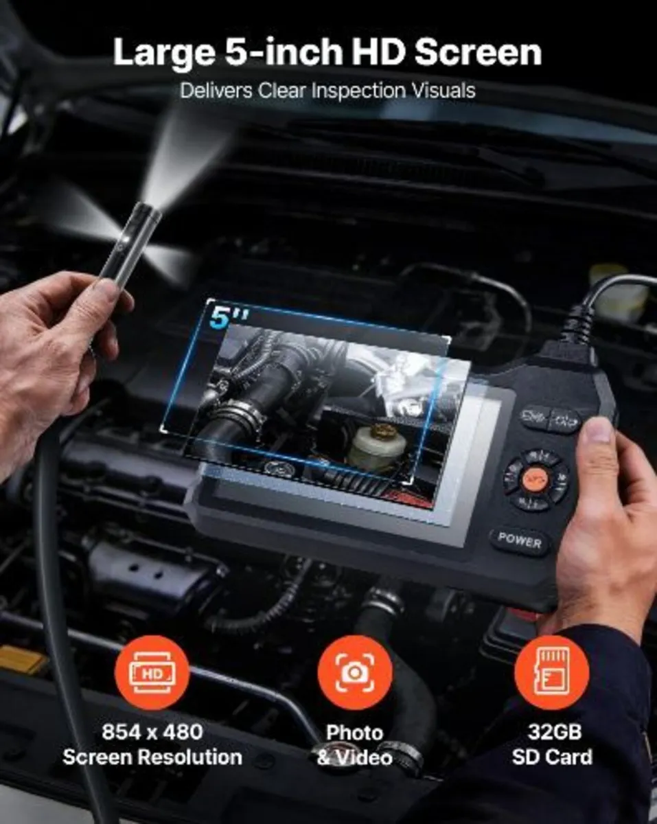 Triple Lens Endoscope with Light - Image 2