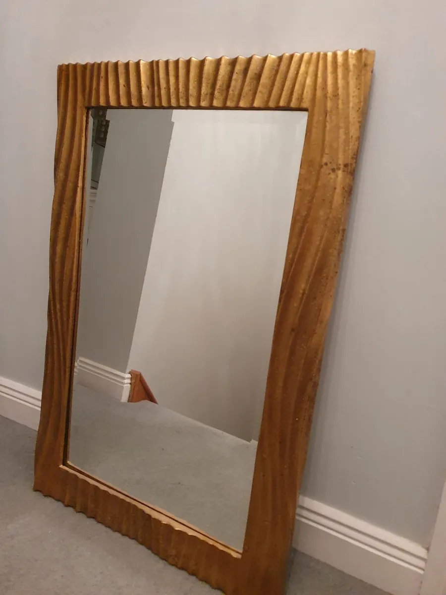 Gold Framed Mirror - Image 1