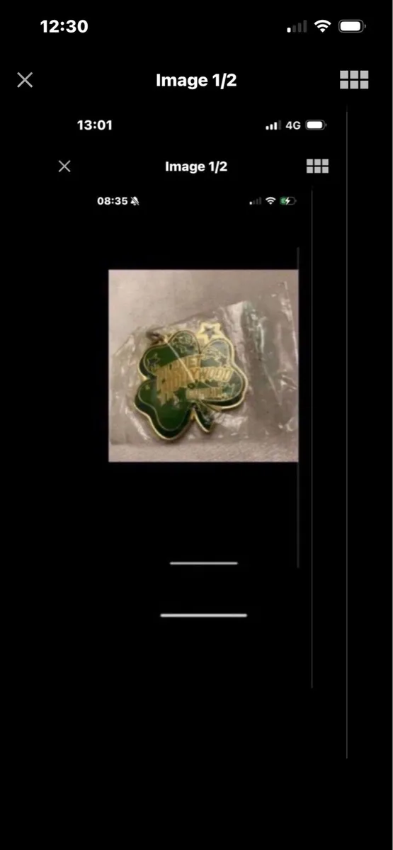 Rare Planet Hollywood Dublin  Key Ring - Image 1