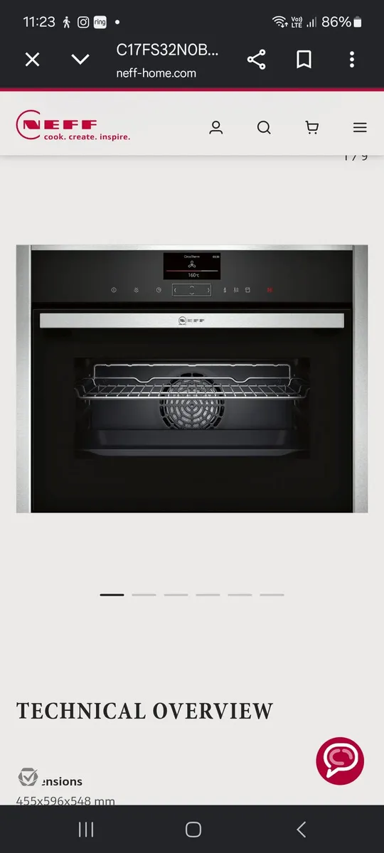 !!! Brand new neff oven and steamer  !!! - Image 1