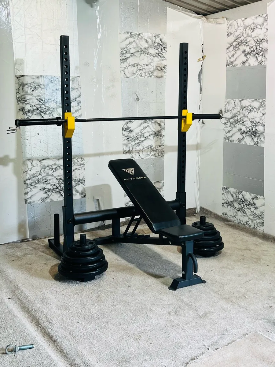 HAVEY DUTY RACK OLYMPIC WEIGHTS BENCH - Image 4