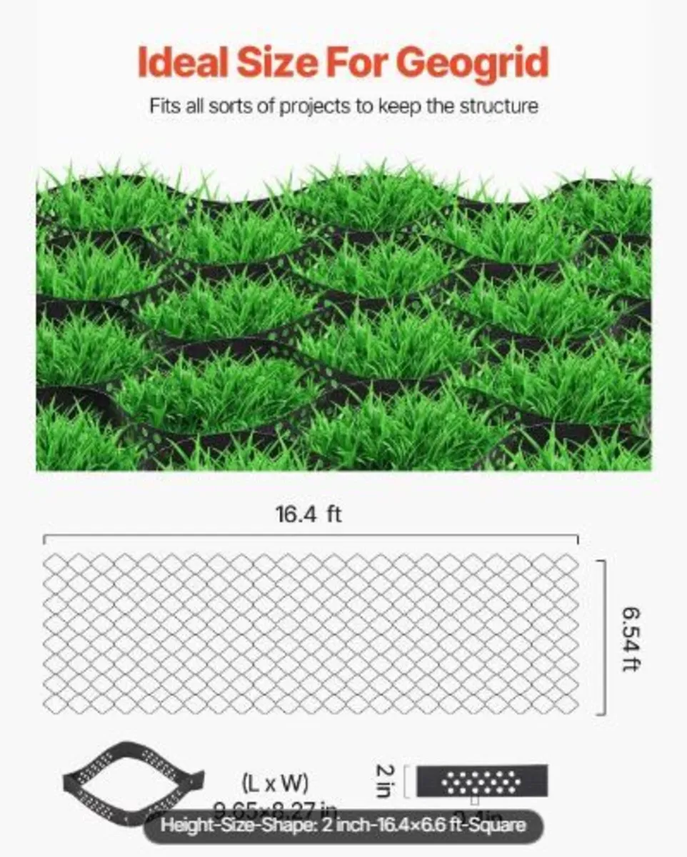 Gravel Grid, 2 Inch Depth, 16.4 x 6.5 FT - Image 3
