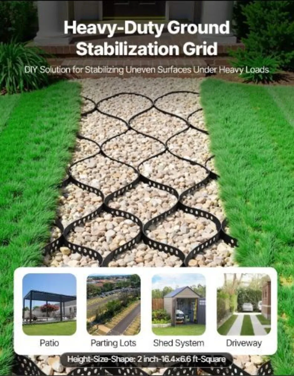 Gravel Grid, 2 Inch Depth, 16.4 x 6.5 FT - Image 2
