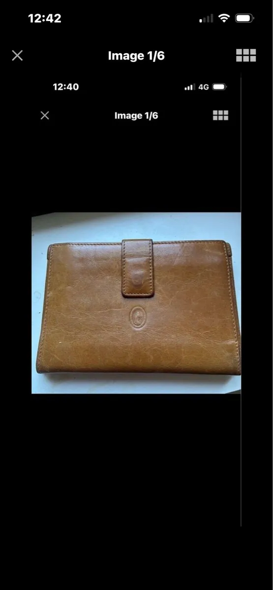 Quality Vintage Leather Wallet - Image 1