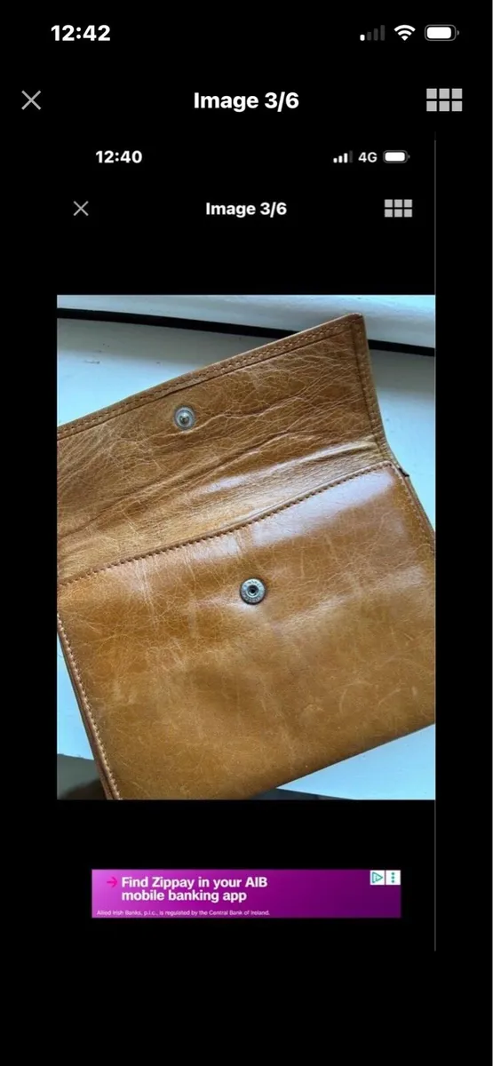 Quality Vintage Leather Wallet - Image 3