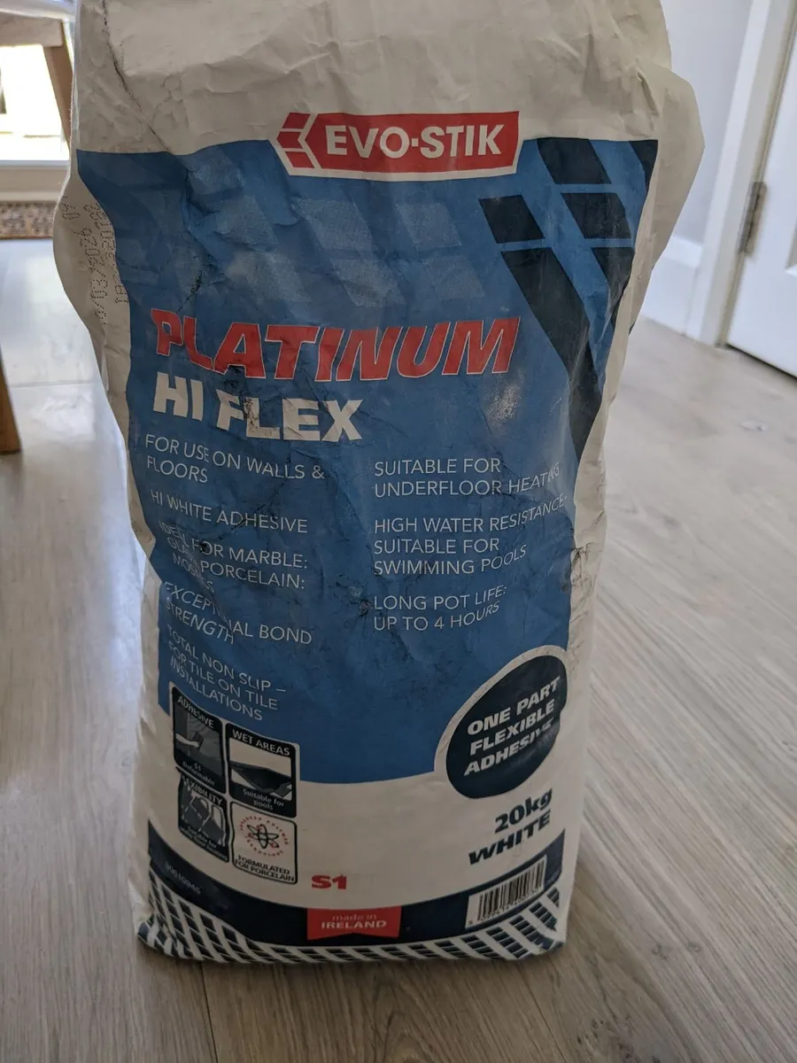 FREE Tile adhesive and primer - Image 1