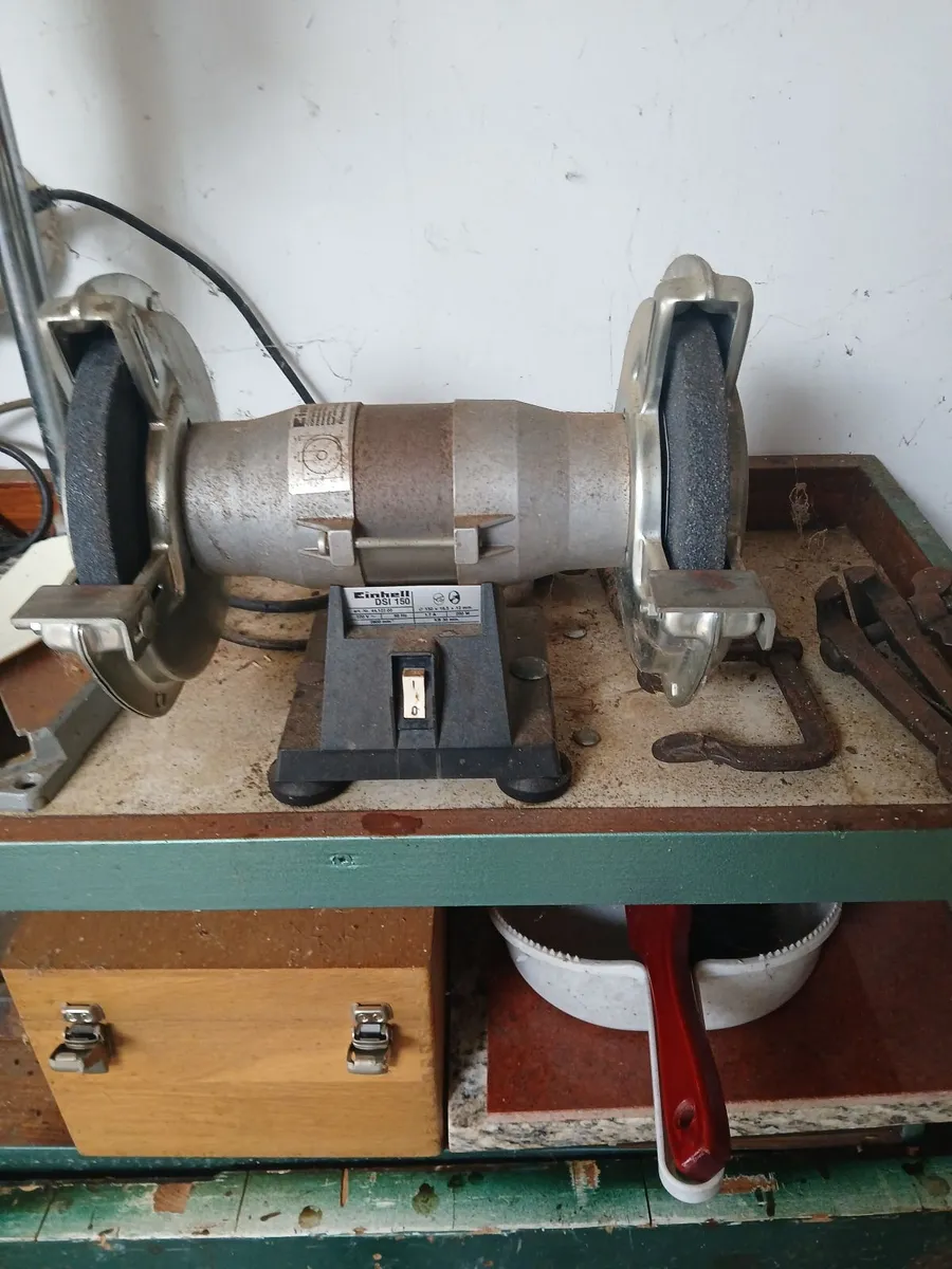 Einhell double bench grinder