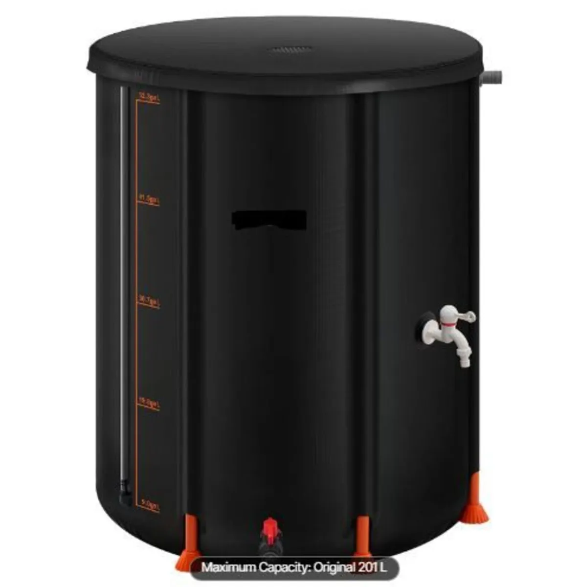 Collapsible Rain Barrel, 201 L Portable Rain Wate - Image 1