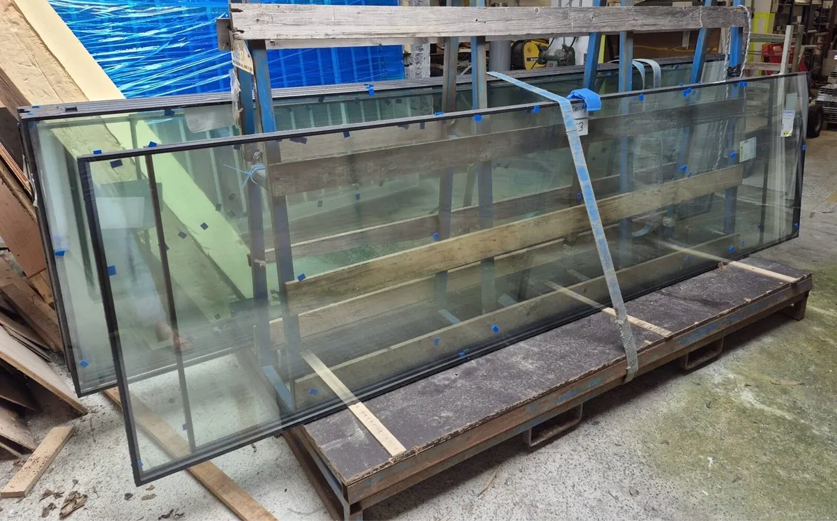 10 large Double Glazed Units/glass(toughened)