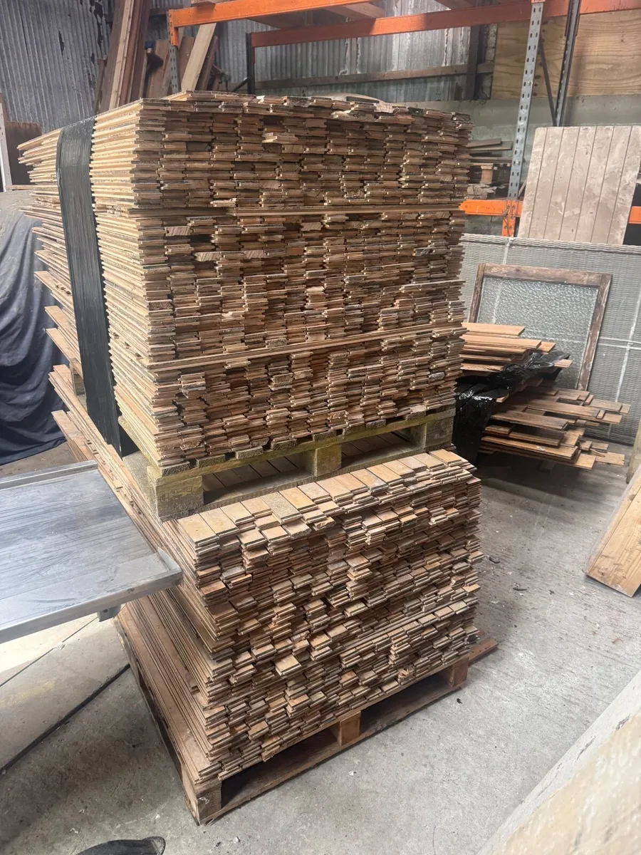 Large Quantity Maple Reclaimed Flooring. - Image 2