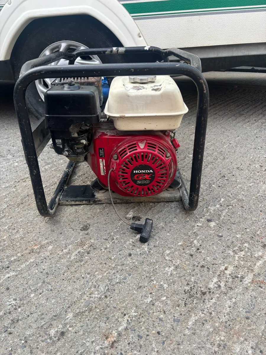 Honda GX200 3 5kVA Generator  dual voltage