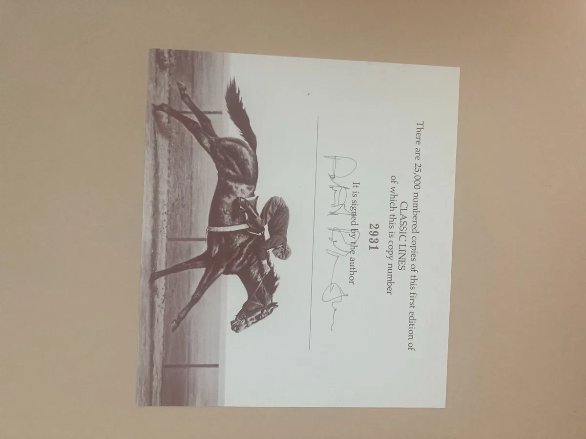 Book - 1st Edition - "Classic Lines: A Gallery of - Image 2
