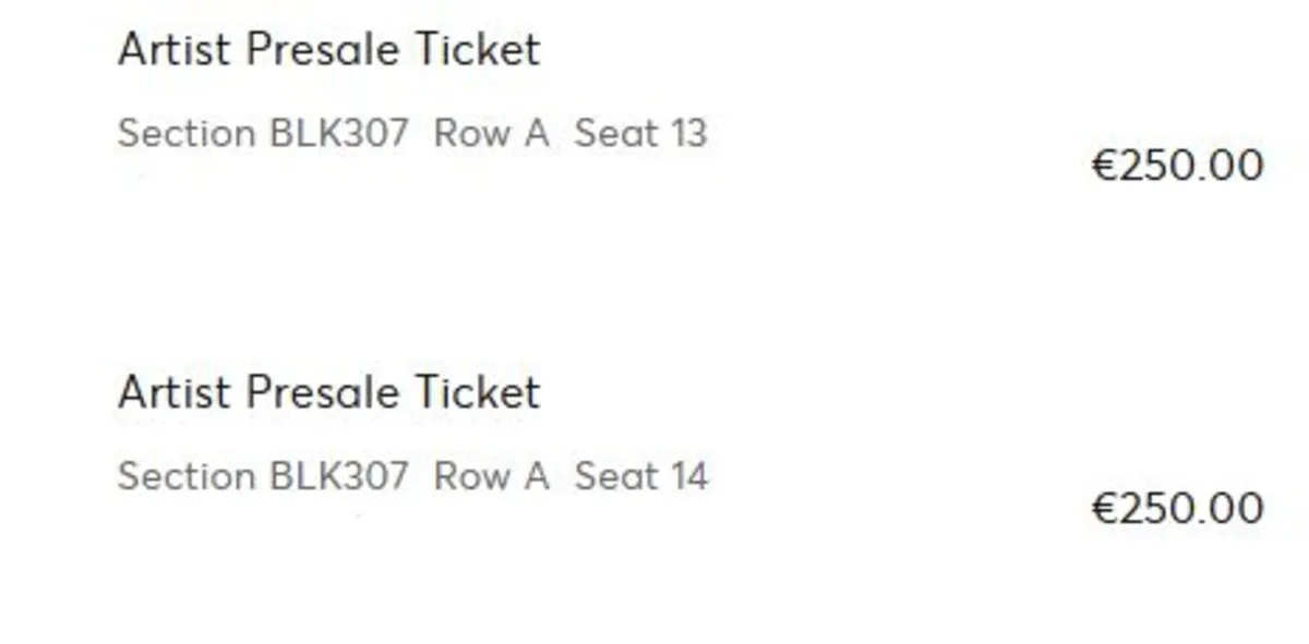 2 x Zach Bryan Premium Seating Cork 20th of June - Image 4