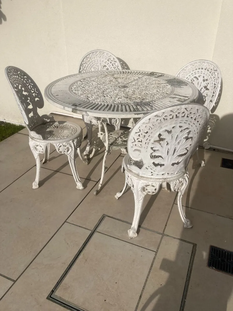 Patio Set - Vintage - Aluminium - Image 1