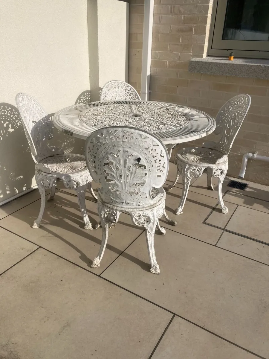 Patio Set - Vintage - Aluminium - Image 2