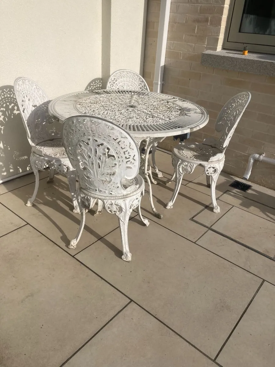 Patio Set - Vintage - Aluminium - Image 3