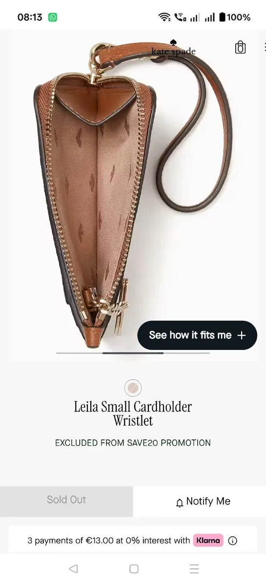 Kate Spade wristlet wallet - Image 2