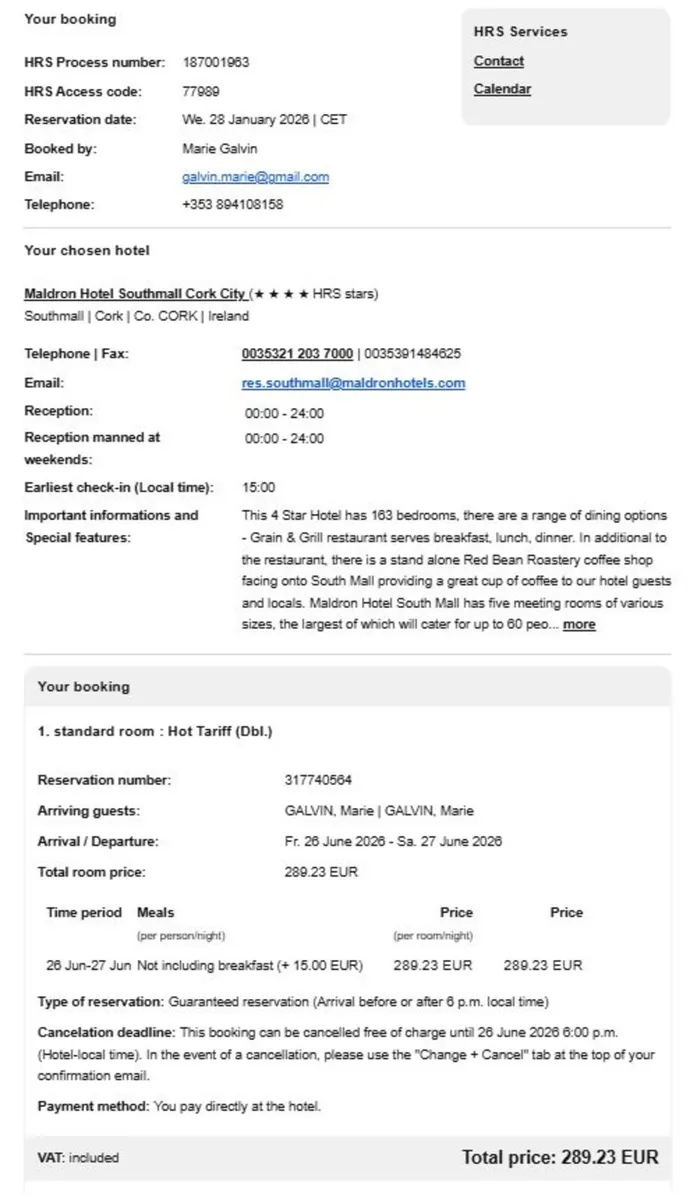 Paul Weller Cork 26 June – 2 Seated Tickets €120 - Image 2