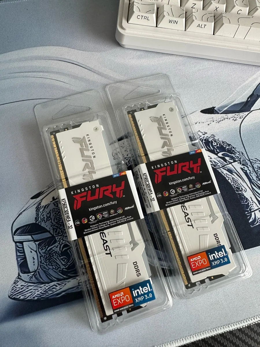 Ddr5 ram 64gb(2*32gb) 6000mhz cl30 Kingston FURY - Image 1
