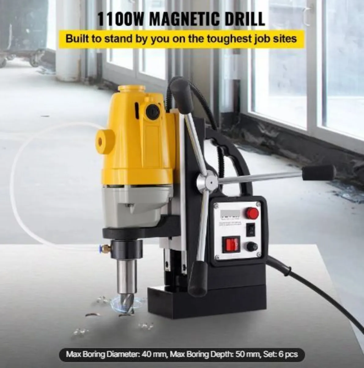 1100W Magnetic Drill Press 12000 N Magnet - Image 3