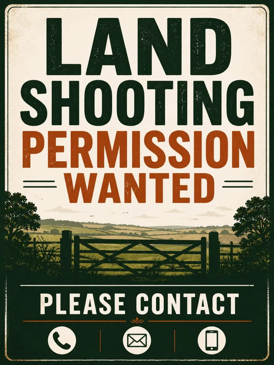 Looking for permission to shoot on land this
