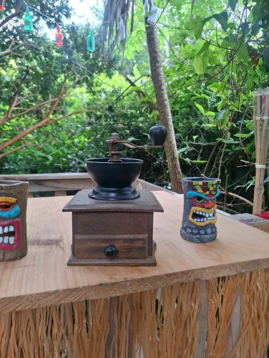 By post only wood coffee grinder - Image 2