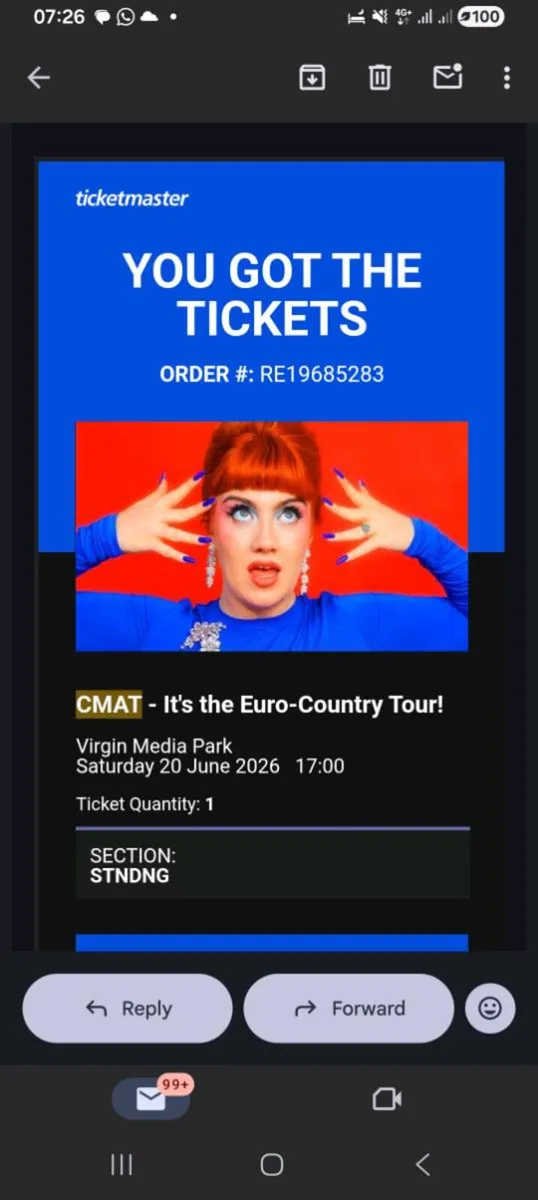CMAT ticket Cork - Image 1