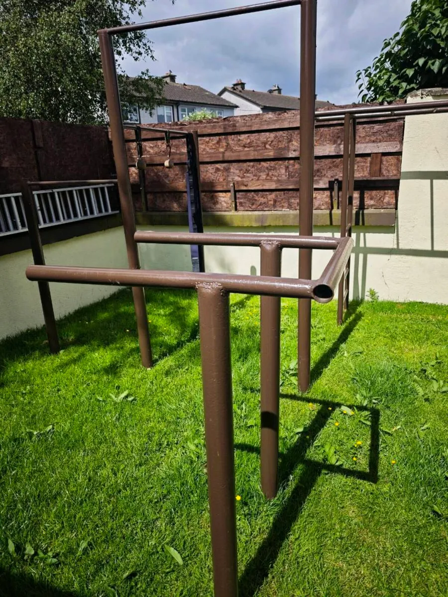 Heavy Duty Outdoor Calisthenics & Monkey Bar Frame - Image 4
