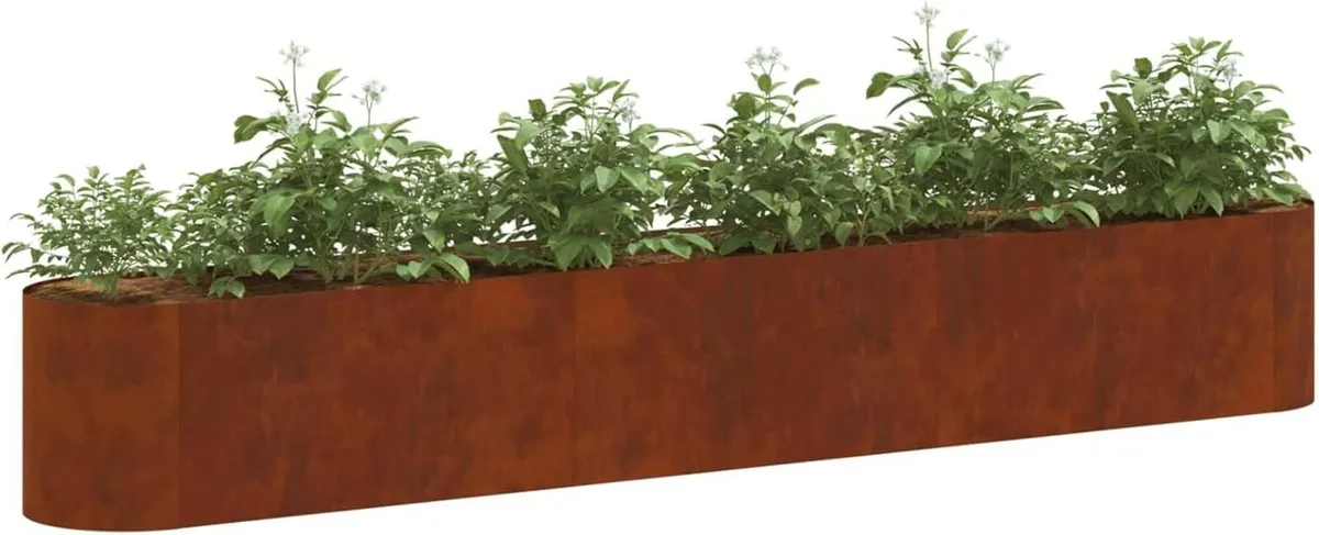 Large Metal Raised Garden Bed 280cm Weatherproof P - Image 3