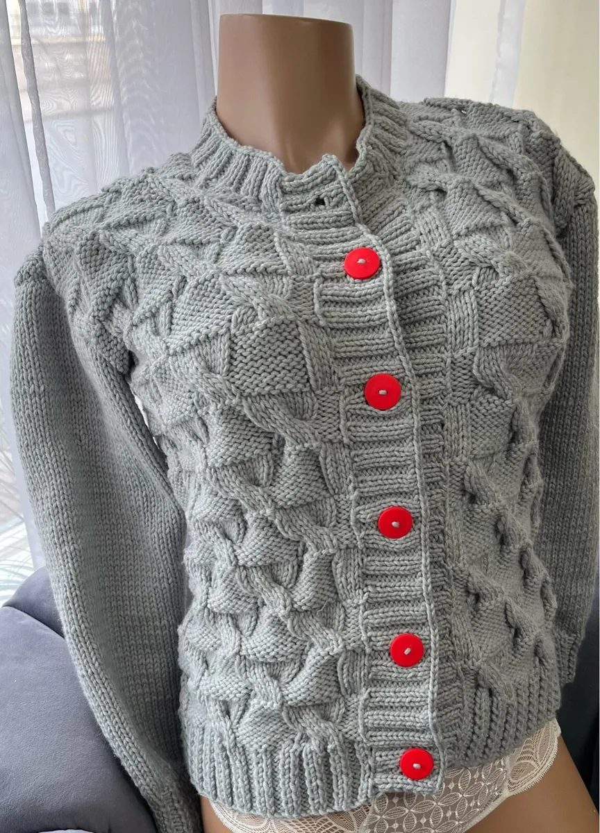 Handknit Cardigan - Image 3