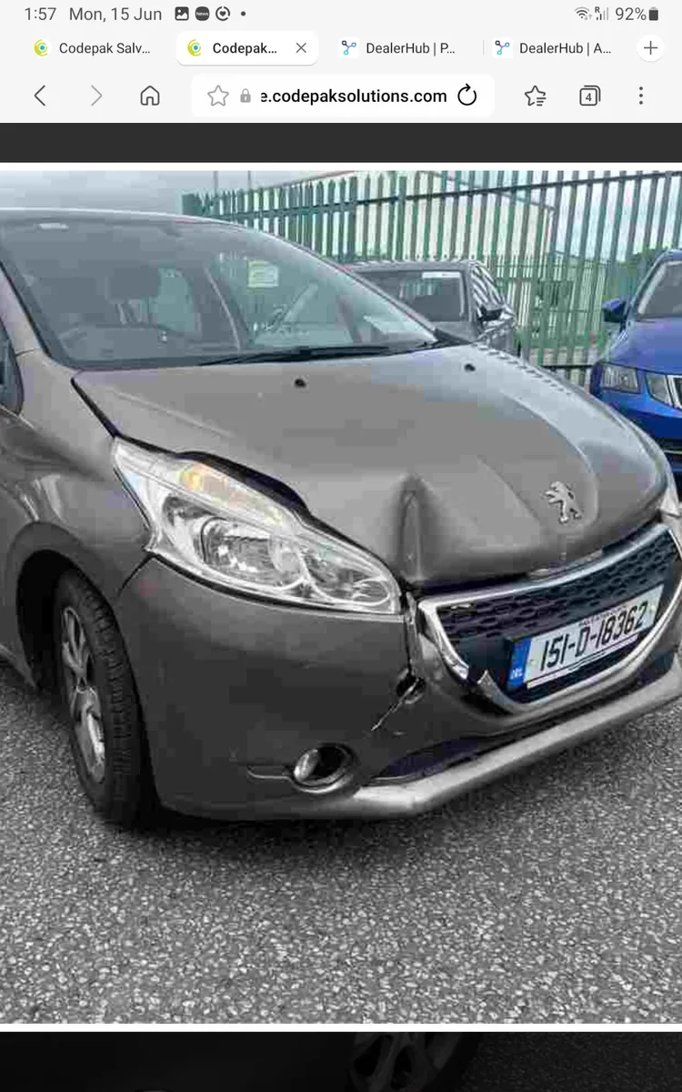 Peugeot 208 1.2 !! 2015 €3,500 - Image 2