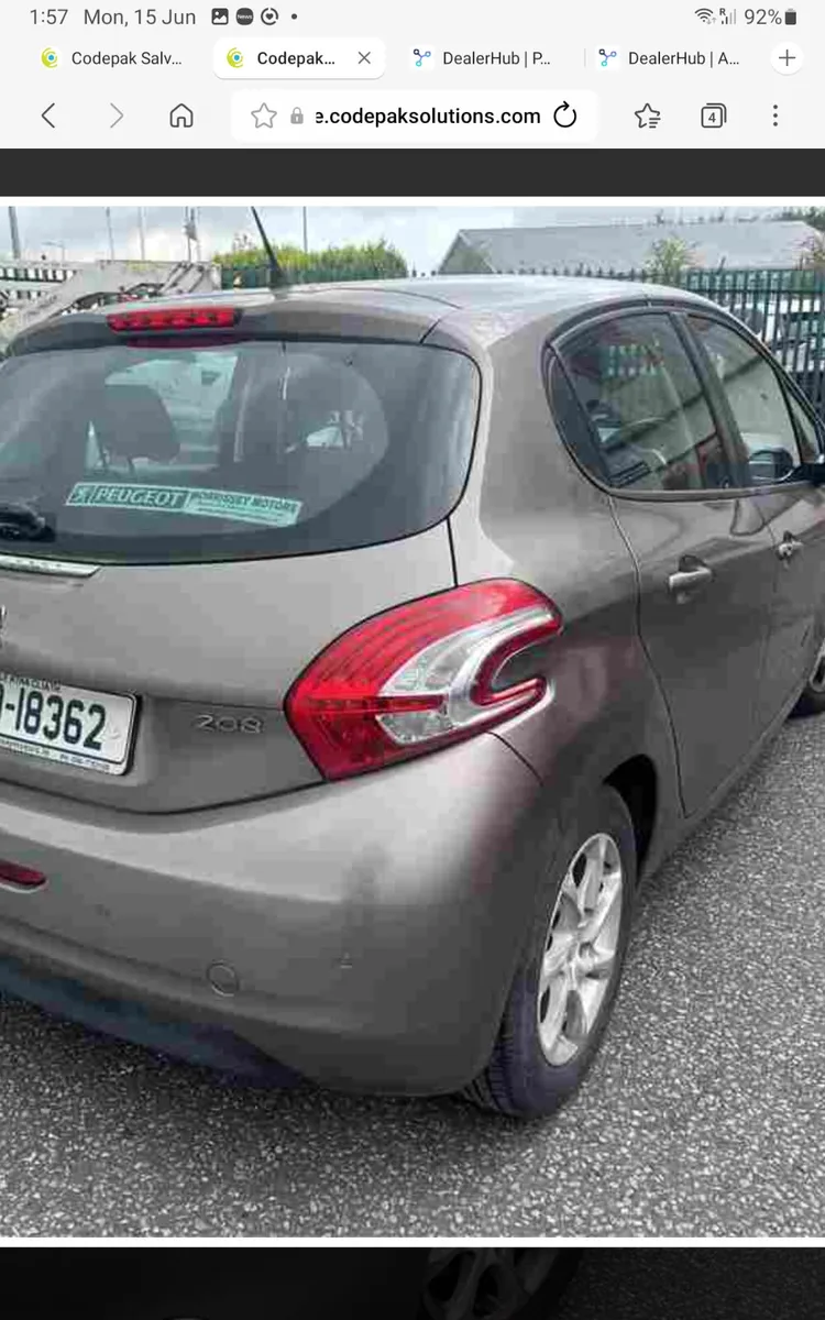 Peugeot 208 1.2 !! 2015 €3,500 - Image 4