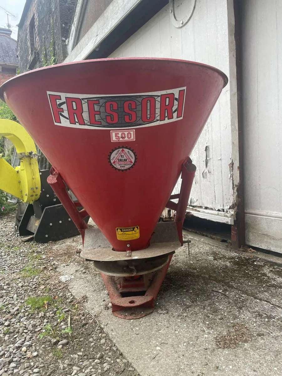 Seed fertiliser spreader PTO horticulture - Image 1