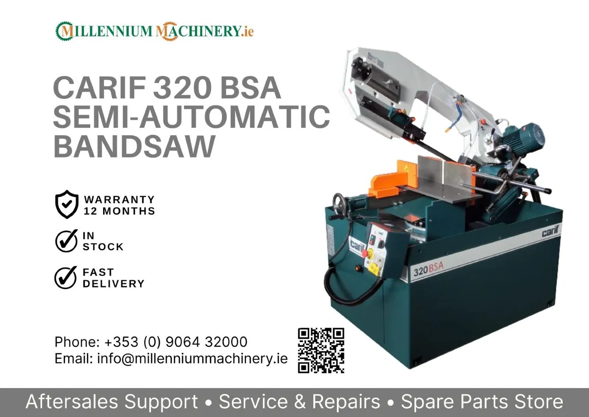 Semi-Automatic Bandsaw 320 BSA Carif - Image 1