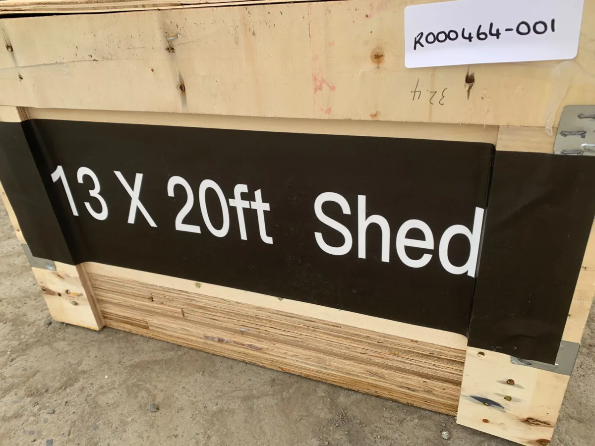 BID ONLINE NOW - 20 X 10 & 20 X 13 GARDEN SHEDS - Image 4