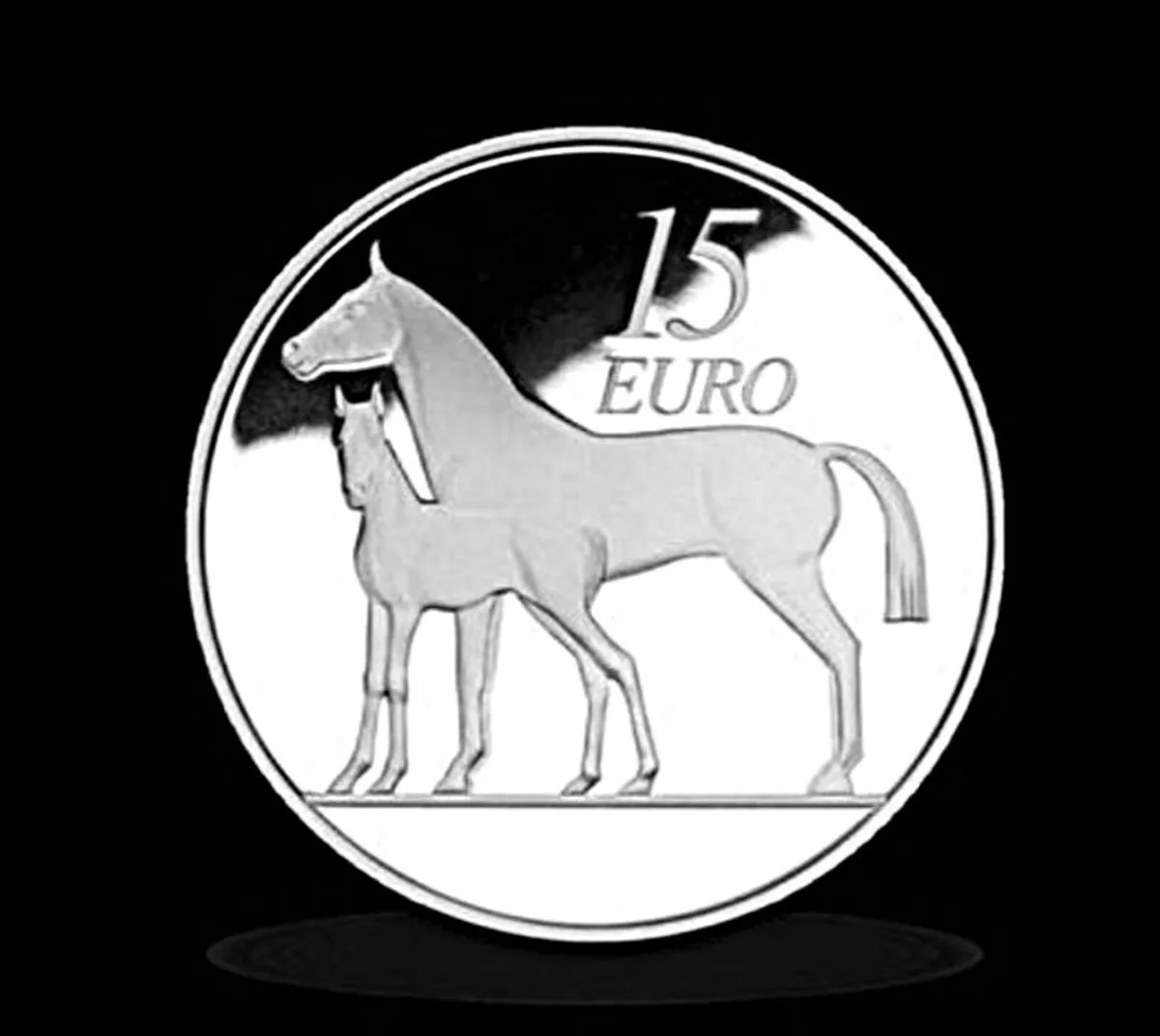 Irish Hunter,Silver Proof - Free Post - Image 1
