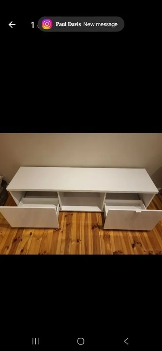 TV Stand White