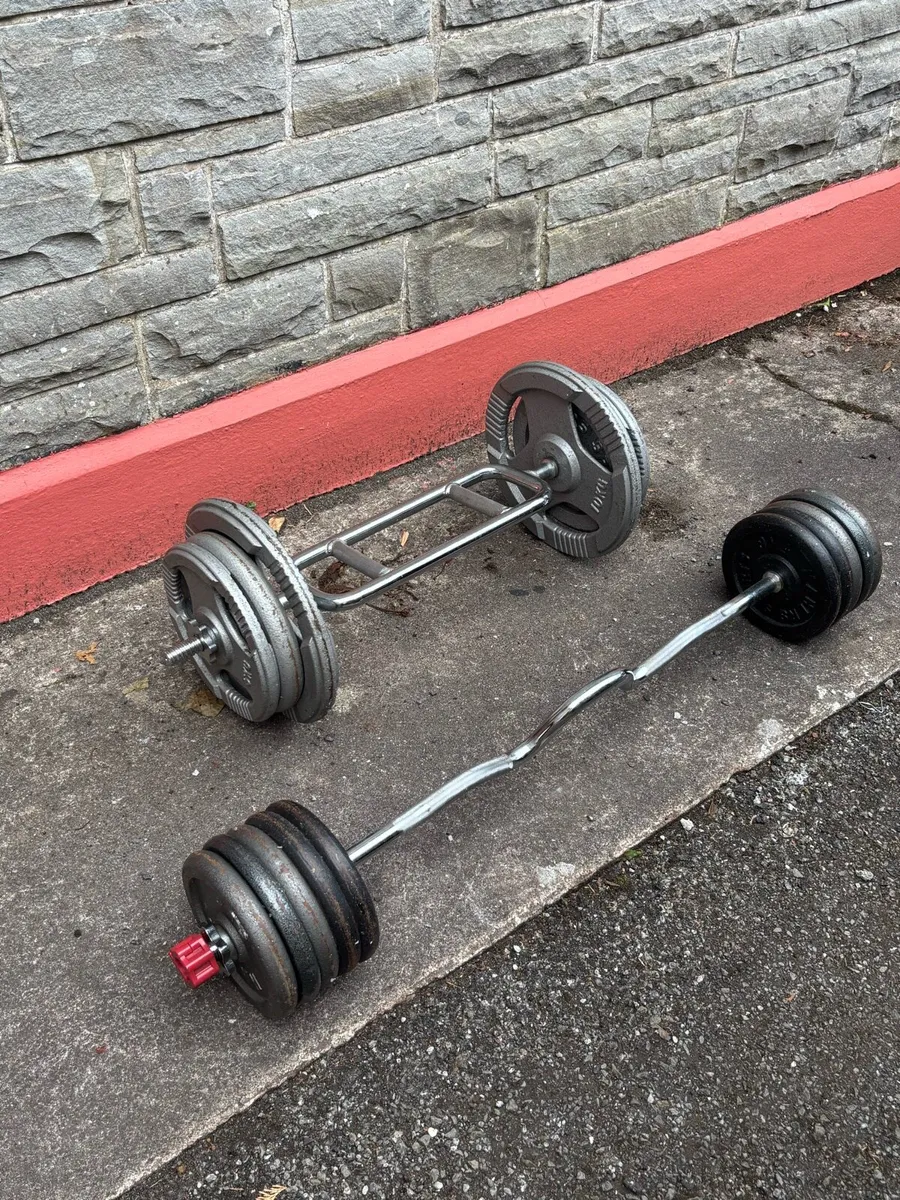 Iron Weights & Bar - Image 2