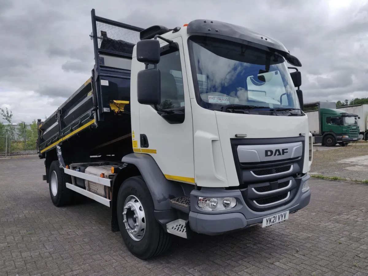 2021 DAF LF 260 4X2 Tipper 18 Ton gross - Image 1