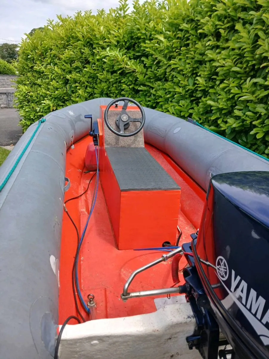Avon 420 rib boat for sale - Image 4
