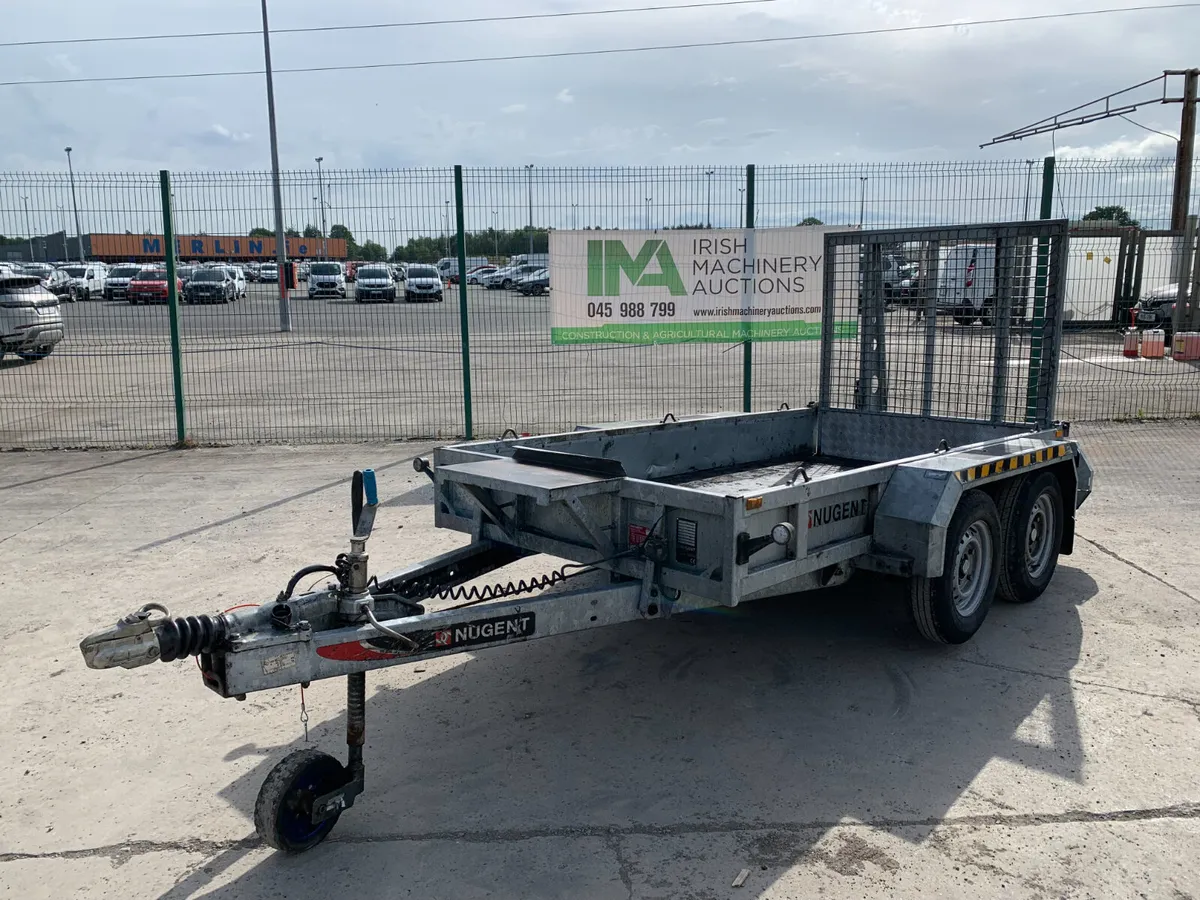 BID ONLINE NOW - 2023 NUGENT TWIN AXLE PLANT TRAIL - Image 1